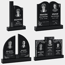 двойные памятники