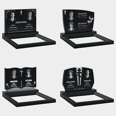 горизонтальные памятники