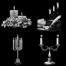 свеча на памятник