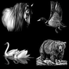 животные на памятниках